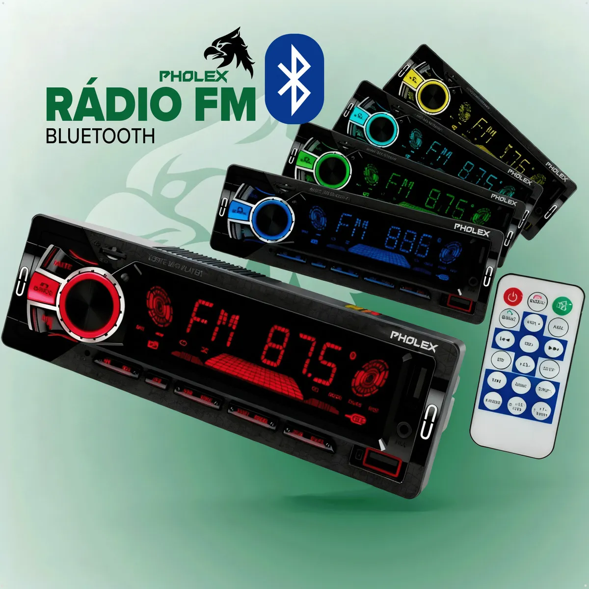 Som Automotivo Bluetooth USB Potente